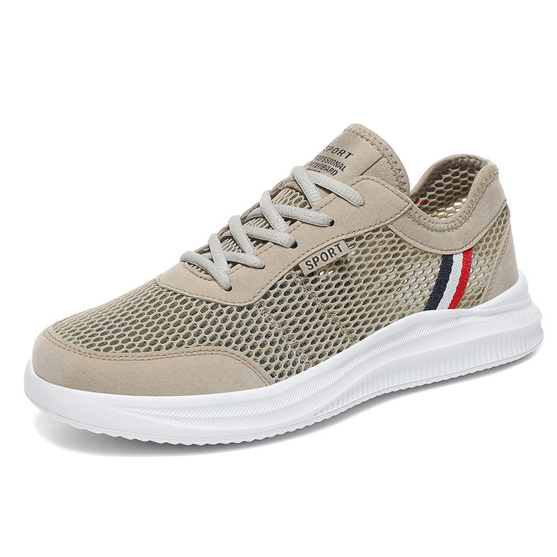 Damen Sportliche Sneakers mit atmungsaktiver Mesh-Oberfläche und rutschfester Sohle EB