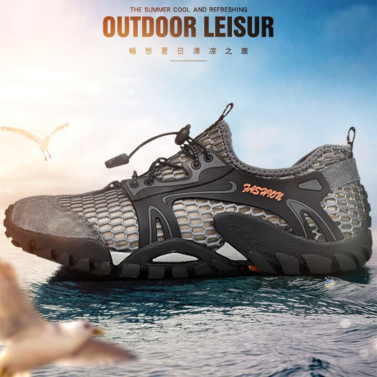 Damen Sportliche Aktiv-Schuhe mit atmungsaktivem Mesh und strapazierfähiger Sohle EB