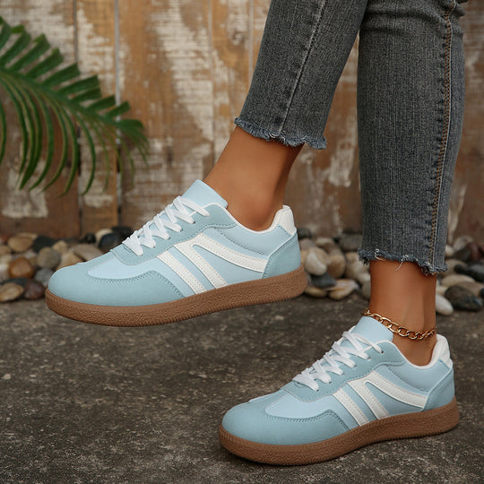 Damen Sportliche Freizeitsneaker mit rutschfester Sohle und atmungsaktivem Obermaterial EB