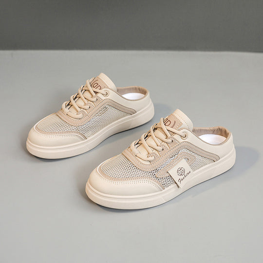 Damen modische Freizeitsneaker im lässigen Stil mit atmungsaktivem Mesh-Obermaterial EB