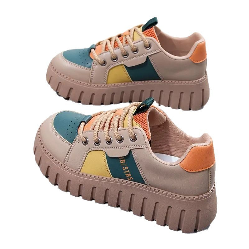 Damen Chunky Sneakers mit verstärktem Profil und atmungsaktivem Obermaterial EB