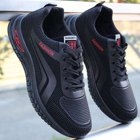 Herren Sportliche Sneakers mit rutschfester Außensohle und atmungsaktivem Obermaterial EB