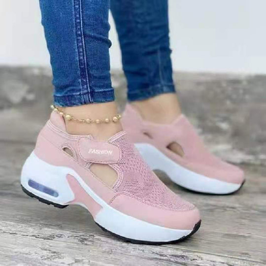 Damen Sportliche Slip-On Sneakers mit Luftpolstertechnologie EB
