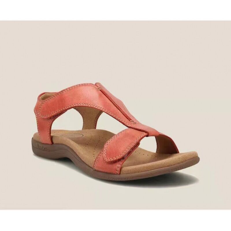 Damen Komfortable und modische Sandalen mit verstellbarem Riemendesign EB