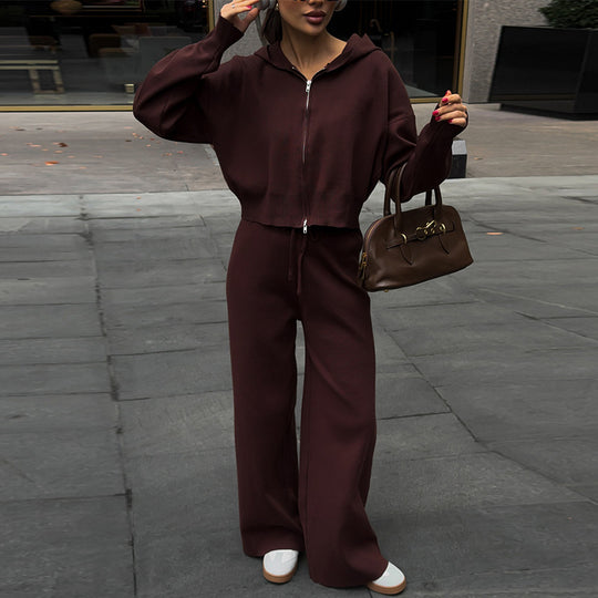 Damen lässiger Hoodie-Set EB