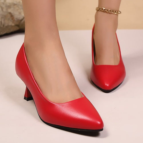 Damen Elegante und zeitlose Pumps mit komfortablem Absatz EB