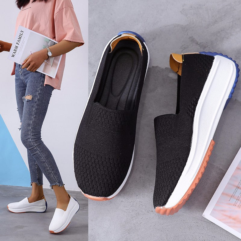 Damen Leichte Slip-On Sneakers EB