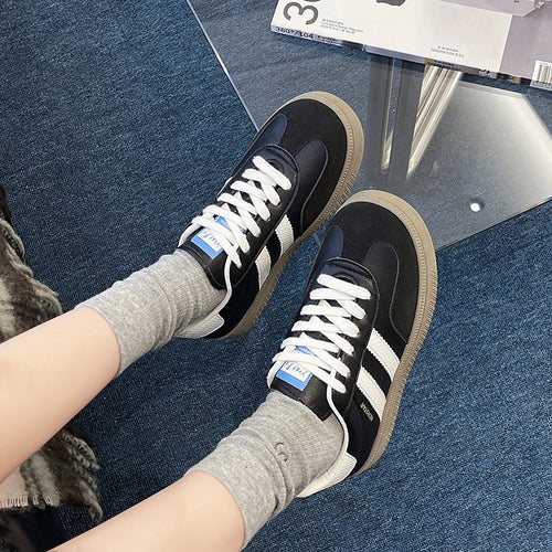Damen Sneakers im klassischen Sportdesign mit bequemer Sohle EB