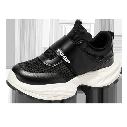Damen Sportliche Sneaker mit innovativem Klettverschluss und dämpfender Laufsohle EB