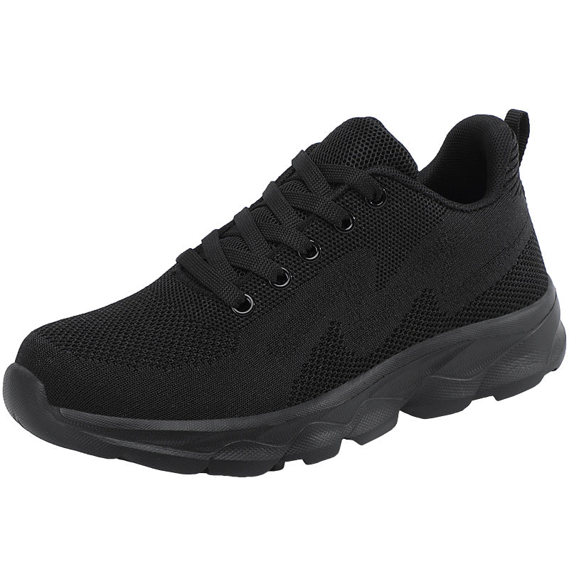 Unisex nan ultraleichter Alltagssneaker mit nahtlosem Maschenoberteil, ergonomischer Waben-Zwischensohle und griffiger Profilsohle EB