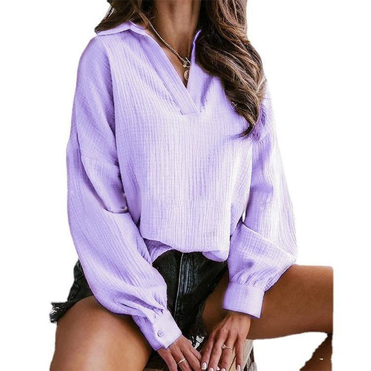 Damen lässige Hemdbluse EB
