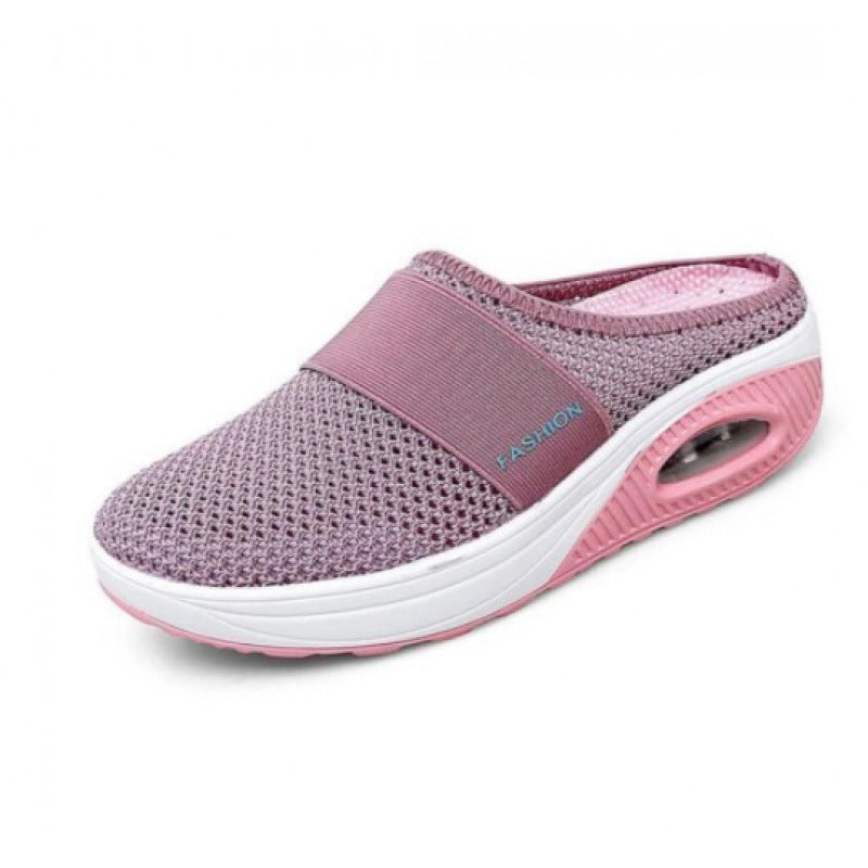 Damen Atmungsaktive Clogs mit dämpfender Sohle und flexibler Passform EB