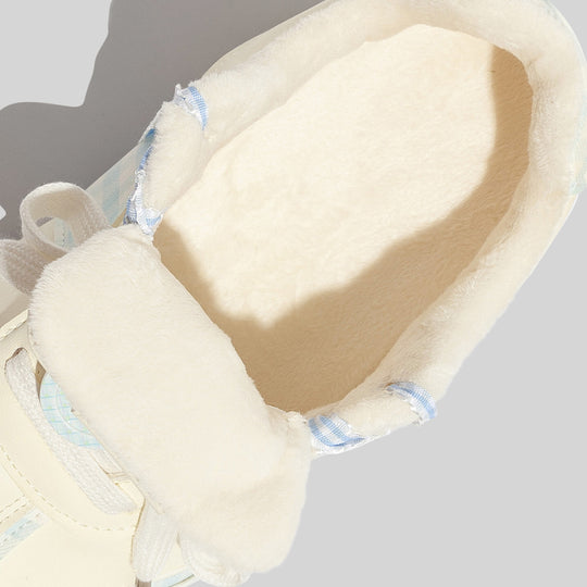 Damen Komfortable Sneaker mit kuscheligem Innenschuh und verspieltem Design EB