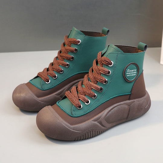 Damen Sportliche High-Top Sneaker mit rutschfester Sohle und ergonomischer Dämpfung EB