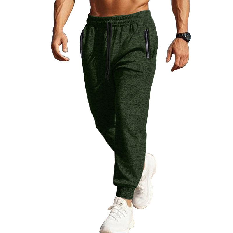 Herren Sportliche Jogginghose mit seitlichen Reißverschlusstaschen EB