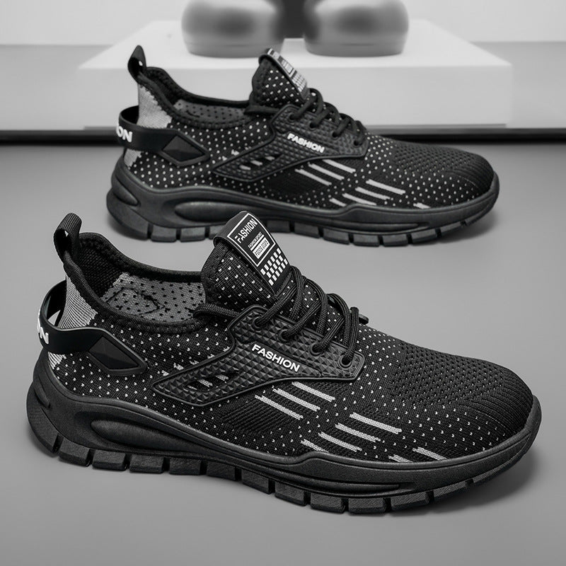 Damen Atmungsaktive Sport Sneakers mit flexiblem Sohlenprofil und rutschfester Laufsohle EB