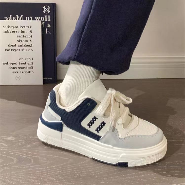 Damen modische Sneaker mit komfortabler dämpfender Sohle und sportlichem Design EB
