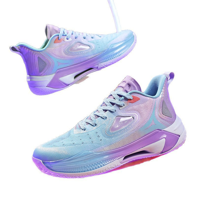 Damen Hochleistungs Basketball Sneaker mit atmungsaktivem Obermaterial und dämpfendem Fußbett EB