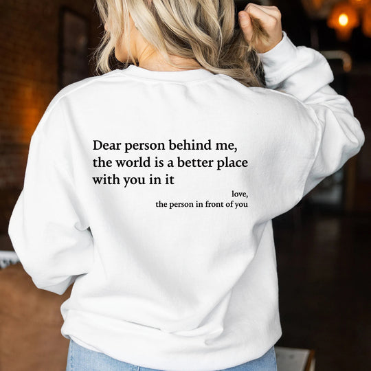 Damen Sweatshirt mit inspirierendem Schriftzug EB