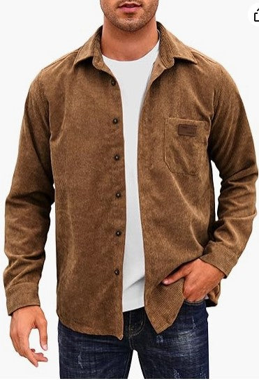 Herren Cordhemd EB
