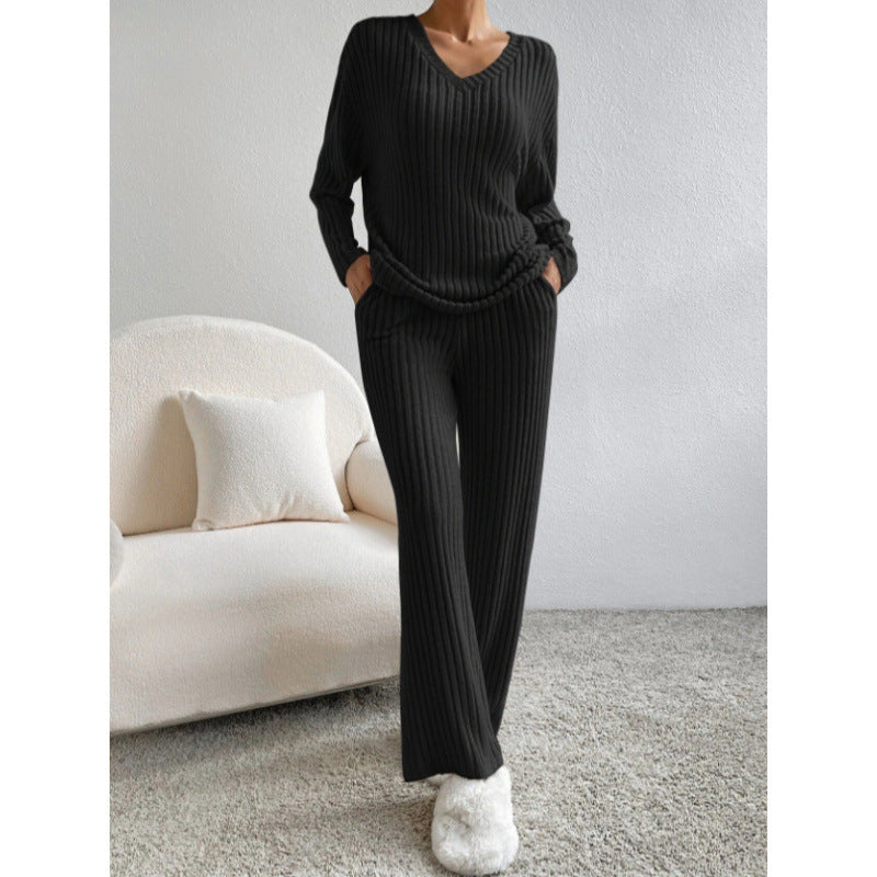 Damen bequemer Strickanzug EB