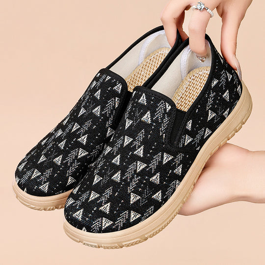 Damen Slip-On Schuhe mit bequemer Leistenform von EB