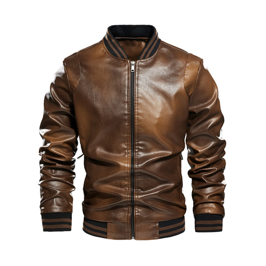 Herren klassische jacke mit elastischen Rippbündchen EB