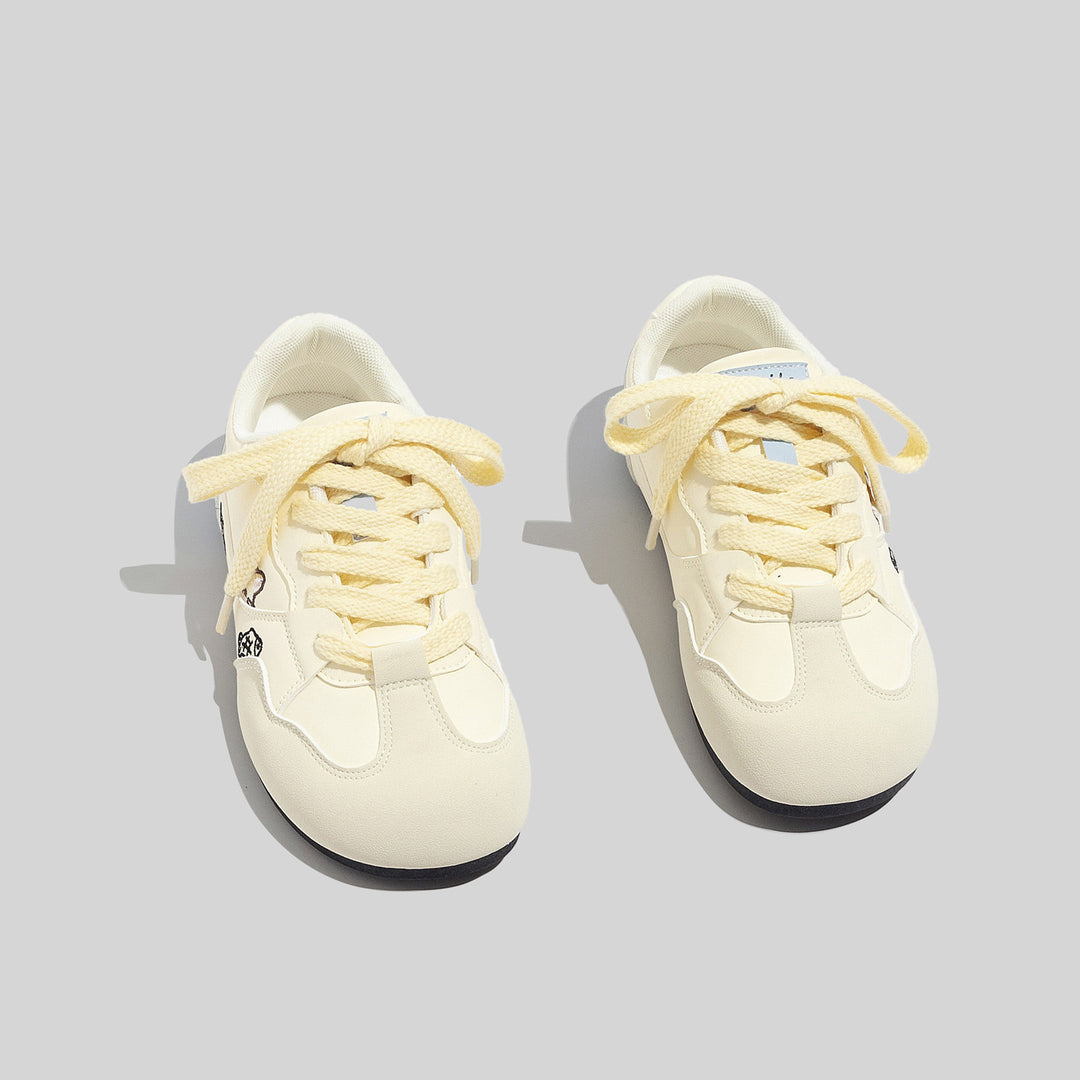 Damen Sportliche Sneakers mit verspielten Tierapplikationen und komfortabler Dämpfung EB