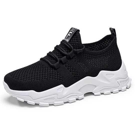 Damen Atmungsaktive Sportsneaker mit rutschfester Sohle und flexiblem Design EB