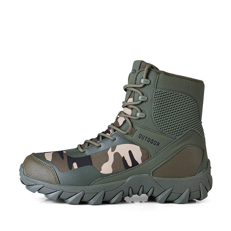 Herren All-Terrain Wanderschuhe mit hohem Knöchelschutz und rutschfester Sohle EB
