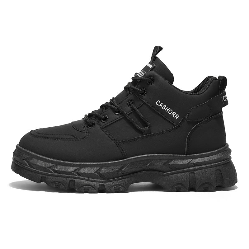 Herren Hohe Winterstiefel mit rutschfester Sohle von EB