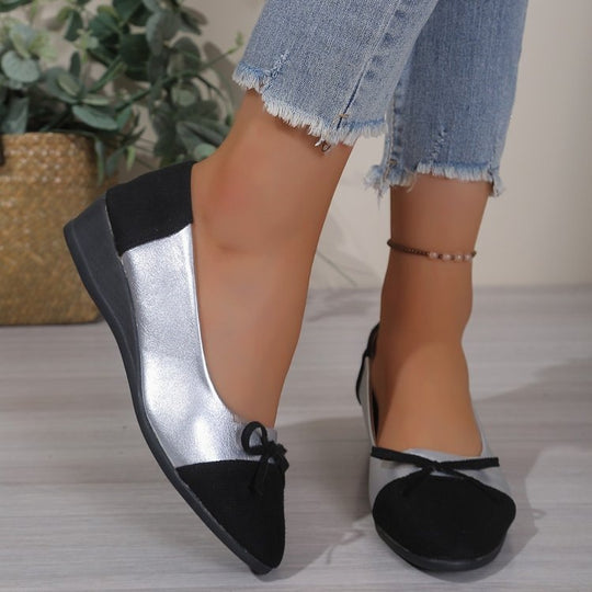 Damen Ballerina Schuhe EB