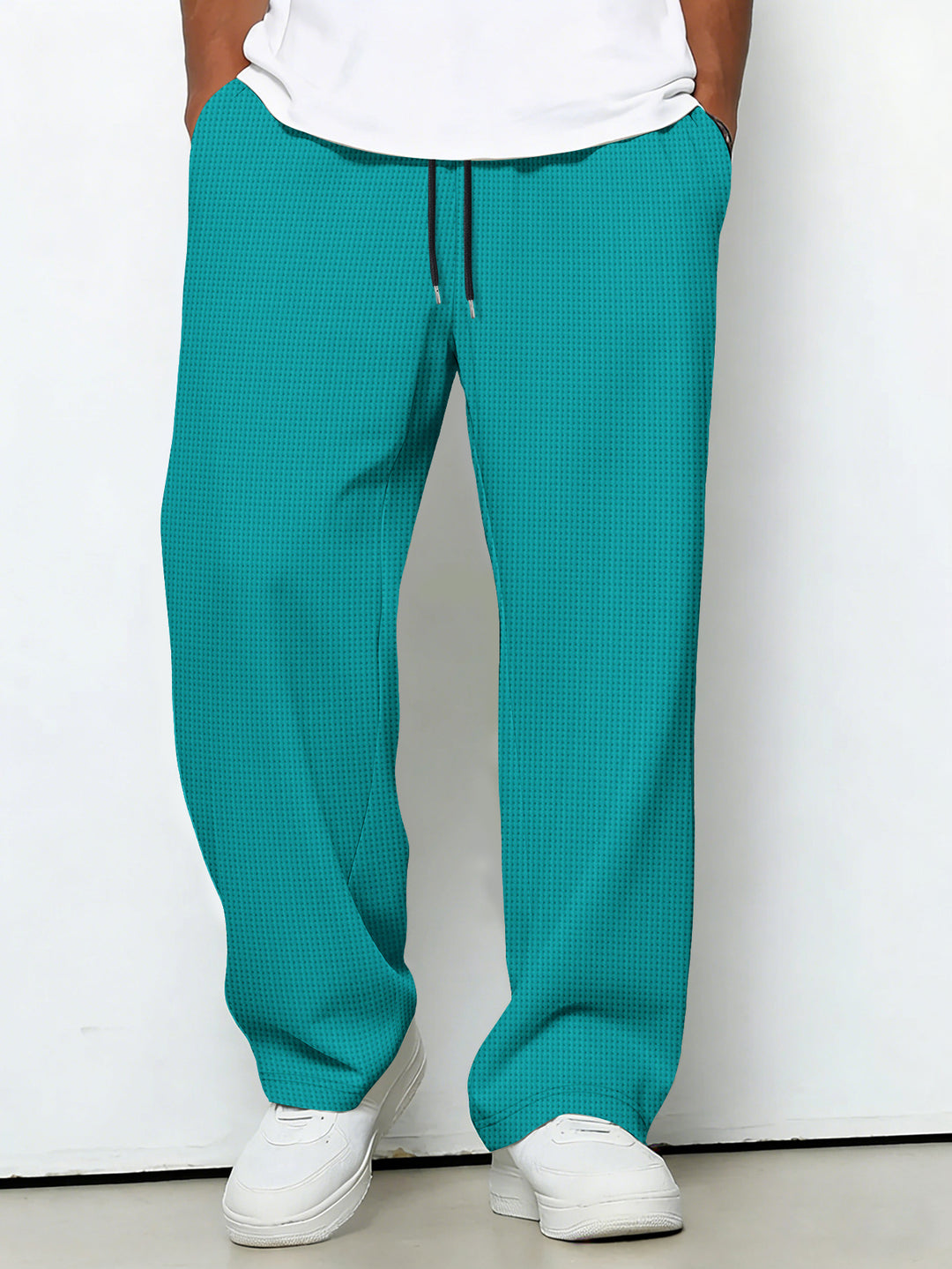 Herren nan lockere Jogginghose mit Kordelzug und seitlichen Eingrifftaschen EB