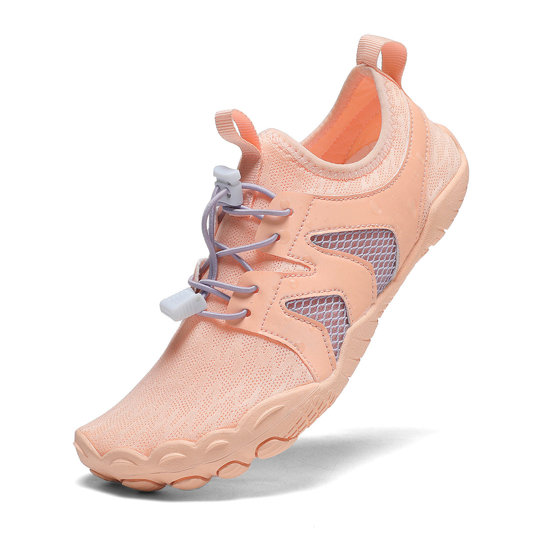 Damen nan Schnellzug-Aqua-Sneaker mit elastischem Maschenoberteil und rutschfester Profilsohle EB
