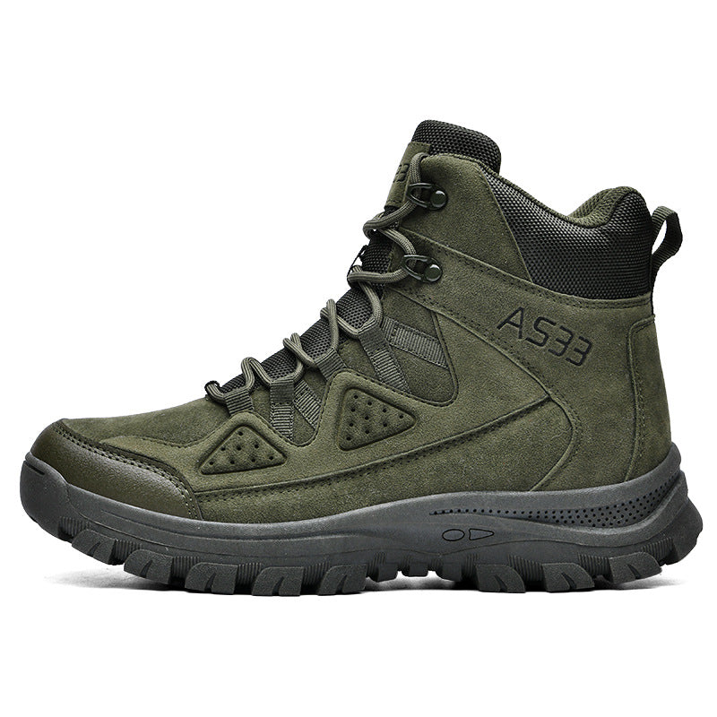 Herren Höhenwanderstiefel mit rutschfester Sohle und wasserdichtem Obermaterial EB