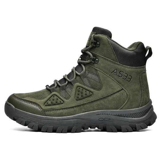 Herren Höhenwanderstiefel mit rutschfester Sohle und wasserdichtem Obermaterial EB