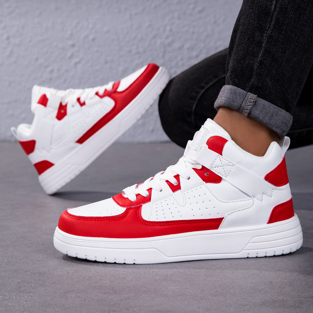 Damen Sportliche High-Top Sneaker mit innovativem Design EB