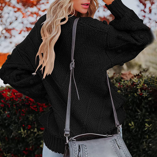 EB | Lässiger Strickpullover Für Alltag