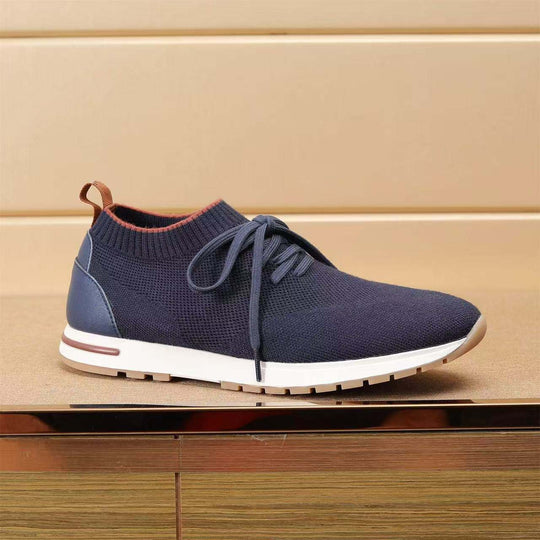 Damen Komfortable Sneaker mit atmungsaktiver Strick-Oberfläche EB
