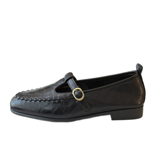 Damen Mokassins mit modischem Riemchen und geschmackvollem Leder EB