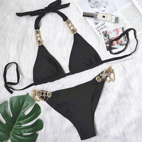 EB | Crystal Diamond Split Badeanzug