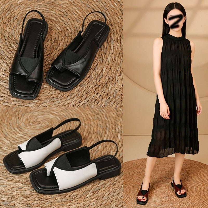 Damen Offene Sandalen mit rutschfester Sohle EB