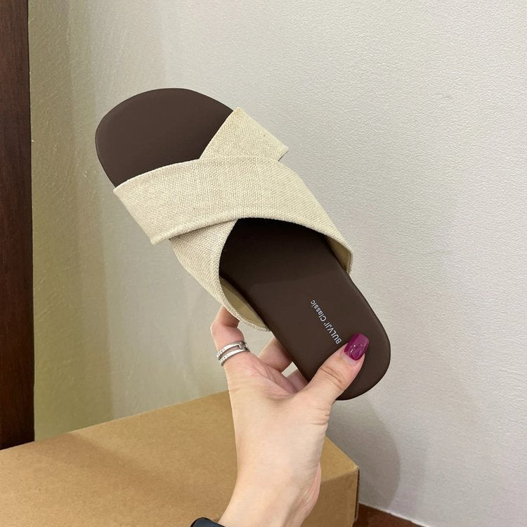 Damen Sportliche Badesandalen mit bequemem Riemendesign EB