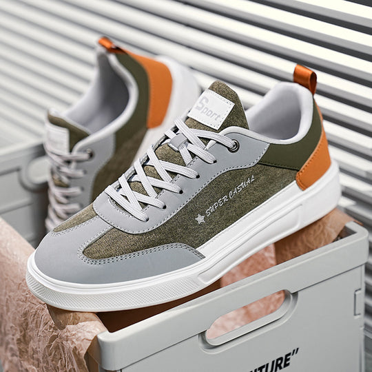 Damen Sportliche Sneaker mit strapazierfähigem Obermaterial und modischem Design EB