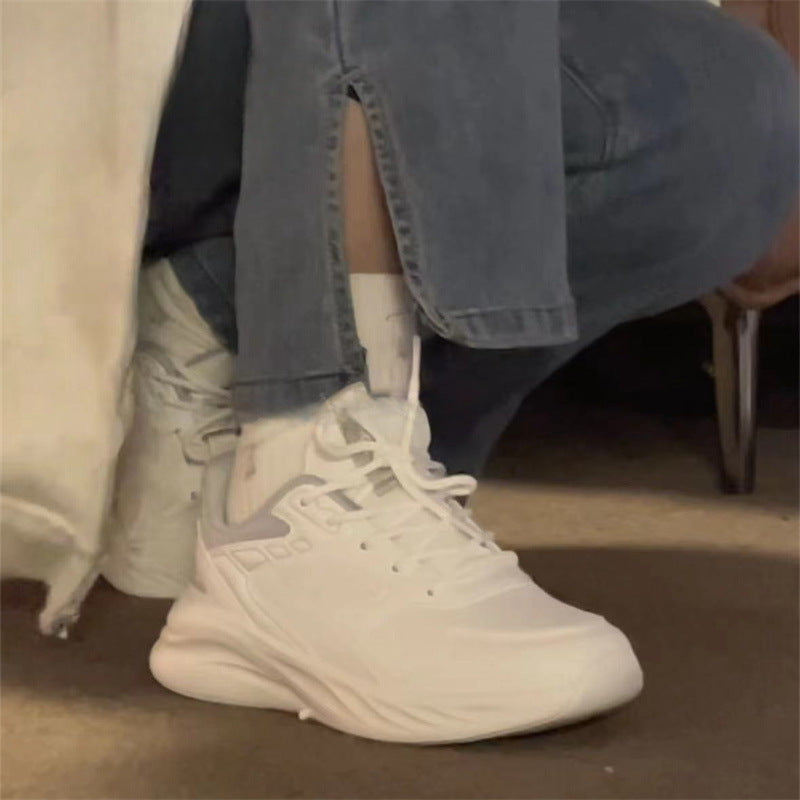 Damen Sportliche Sneakers mit atmungsaktivem Obermaterial und gepolsterter Dämpfung EB