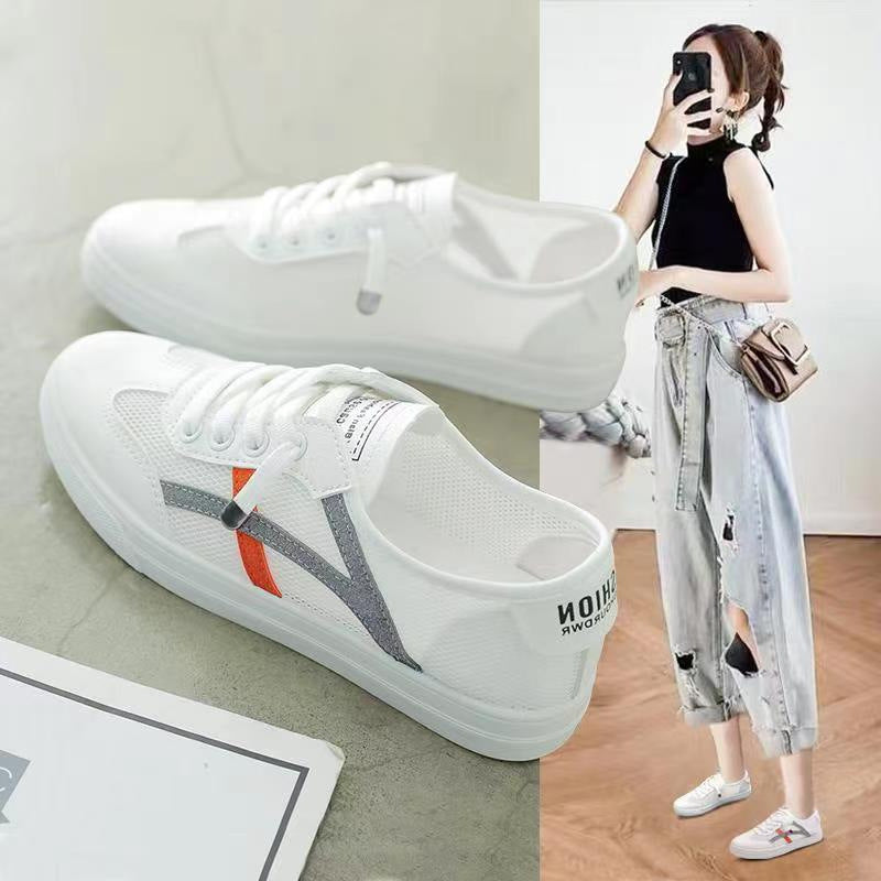 Damen Atmungsaktive Freizeitschuhe mit sportlichem Mesh-Design EB