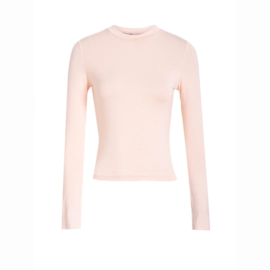 Damen nan tailliertes Stretch-Longsleeve mit schmaler Silhouette und Daumenloch-Ärmel EB