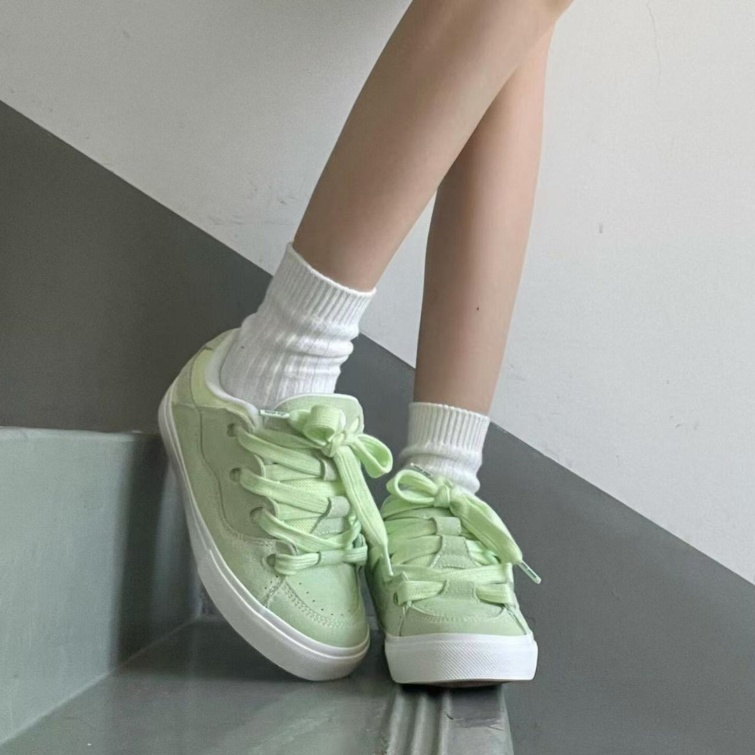 Damen Sneakers mit atmungsaktivem Obermaterial und elastischem Schnürsystem EB