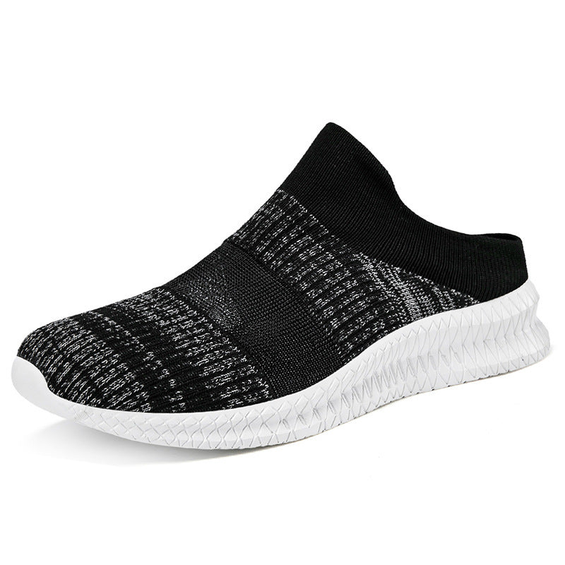 Damen Slip-On Sport Sneakers mit atmungsaktivem Obermaterial und flexiblem Sohlenprofil EB