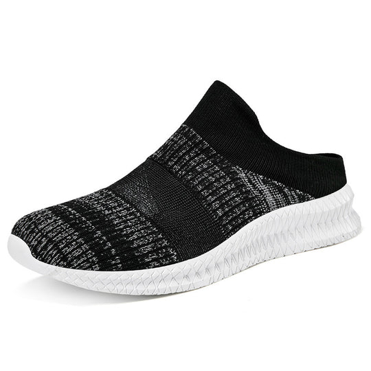 Damen Slip-On Sport Sneakers mit atmungsaktivem Obermaterial und flexiblem Sohlenprofil EB